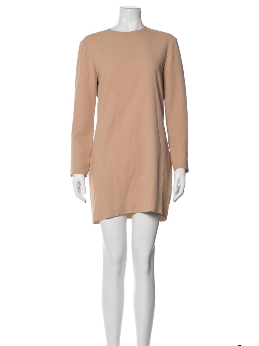CELINE BEIGE SHIFT DRESS, size 38